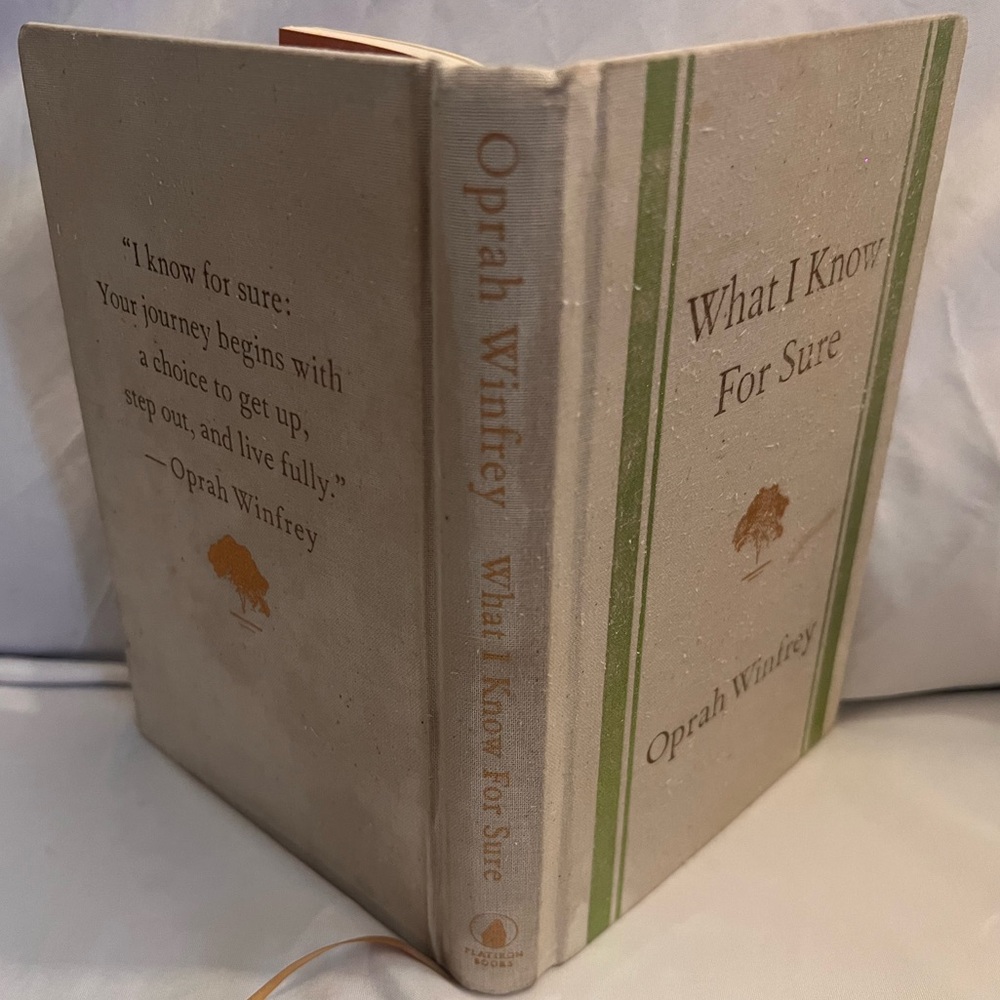 Pre-loved Oprah Winfrey 'What I Know For Sure' Hardcover Book
